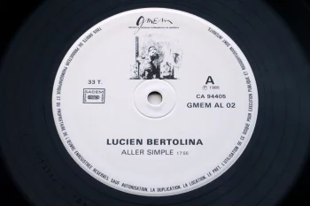 Lucien Bertolina - Aller Simple LP side A